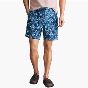 Faherty ‘Sunwashed Boardshorts’ in Frosty Bloom